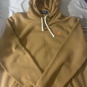 Ralph Lauren Tan Sweatshirt Hoodie Casual Style